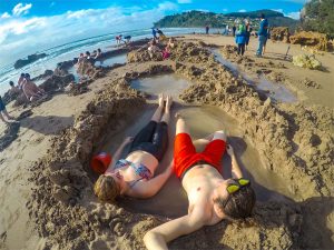 Hot water beach - Coromandel